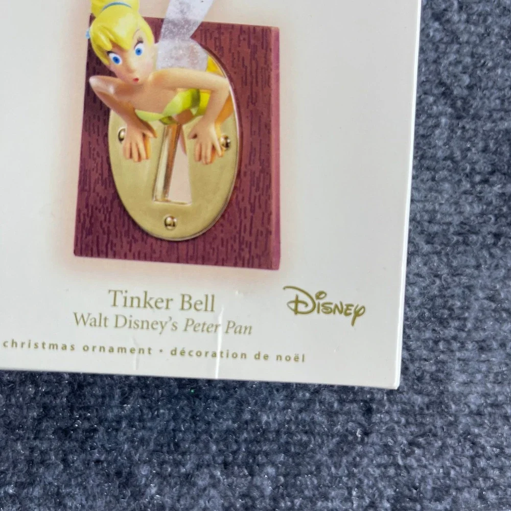Hallmark Keepsake Disney Tinker Bell Peter Pan 2007 Christmas Ornament QXD4279